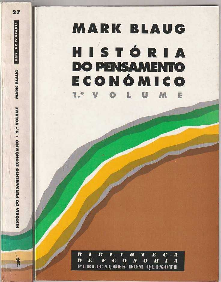 História do pensamento económico – 2 volumes-Mark Blaug