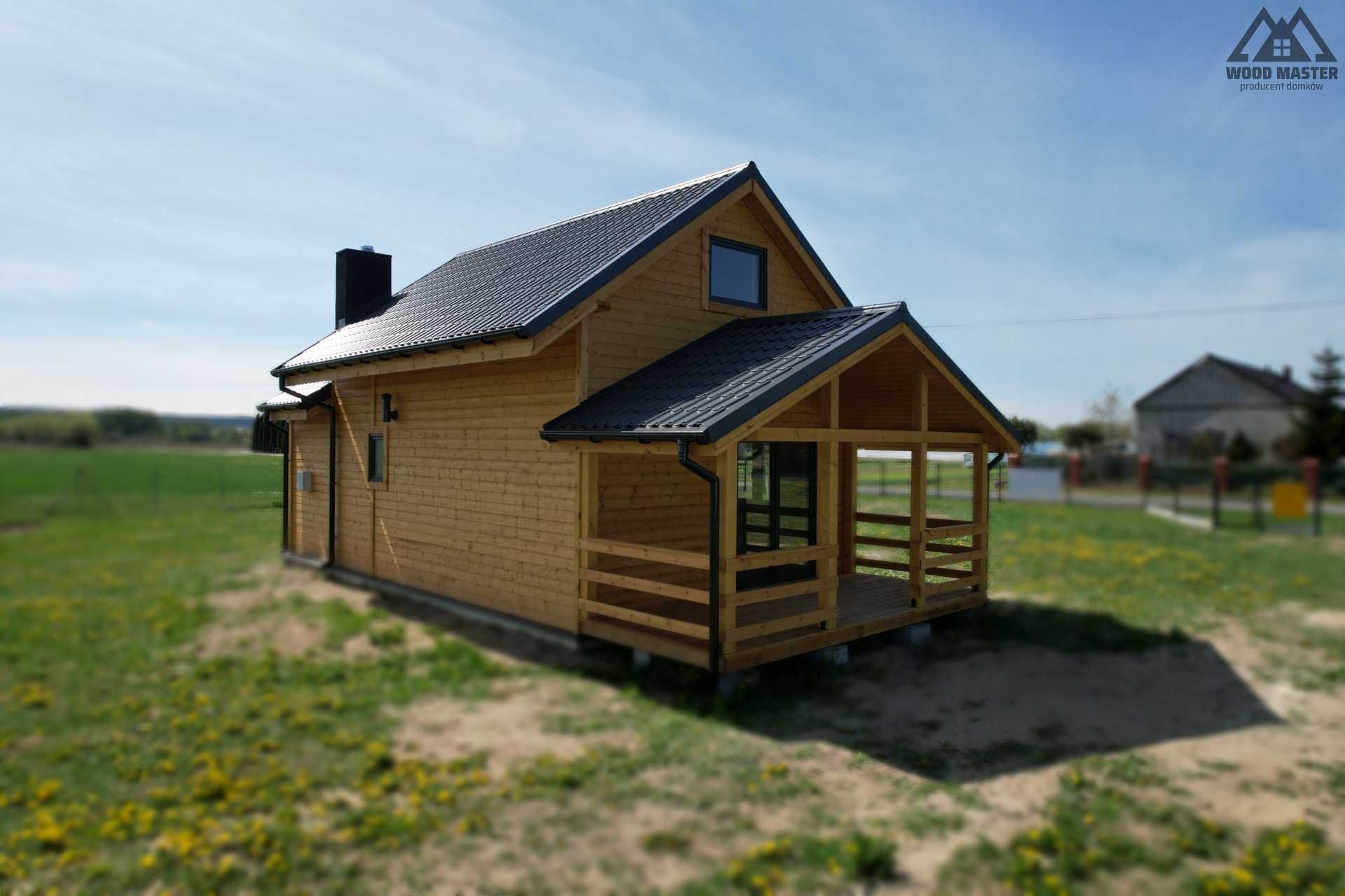 Domek Całoroczny 35m2+10m2 taras + kotłownia