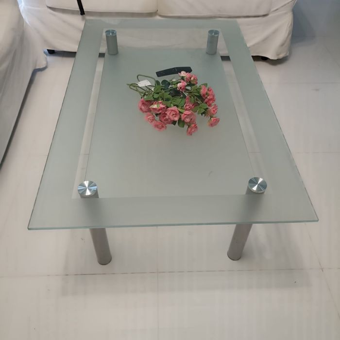 Szklany stolik ława stolik kawowy szklany niski