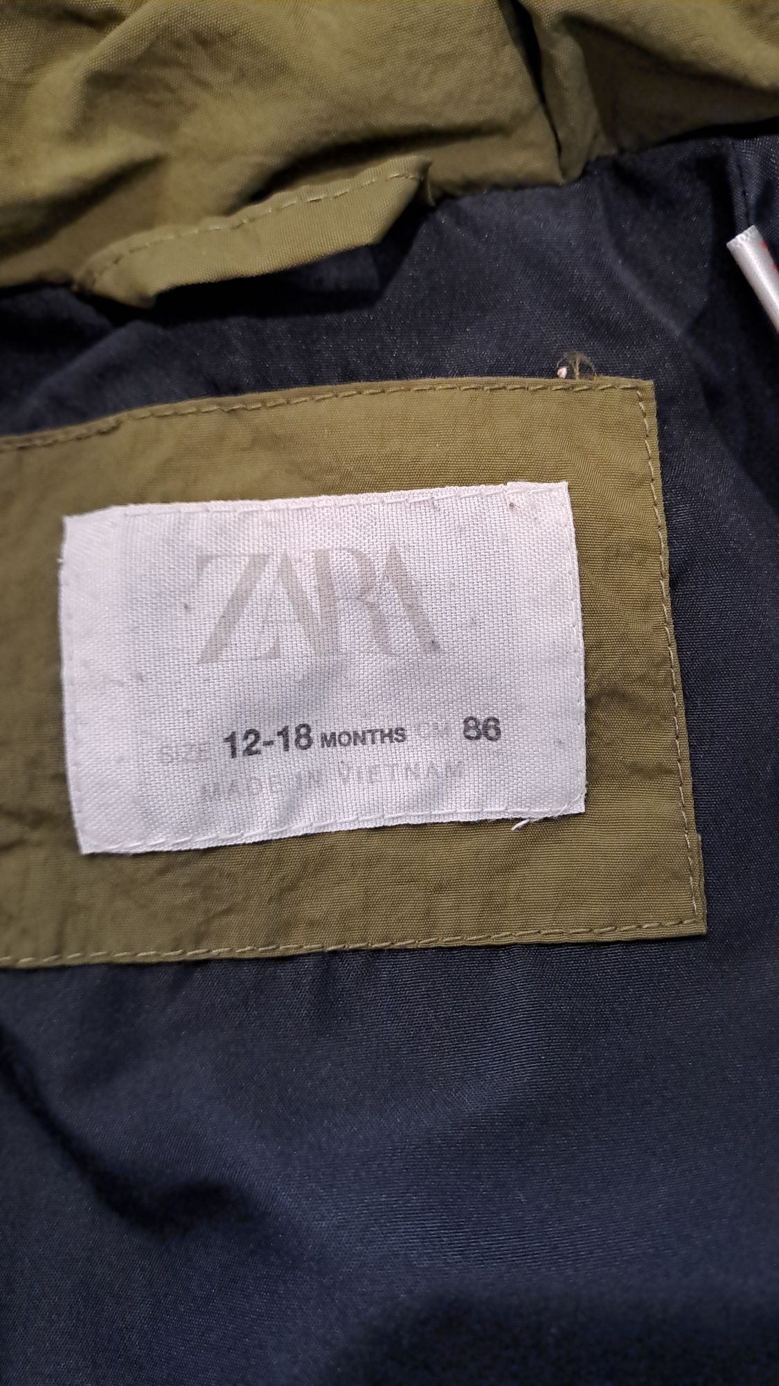 Дитяча куртка Zara,р.86, ідеальний стан