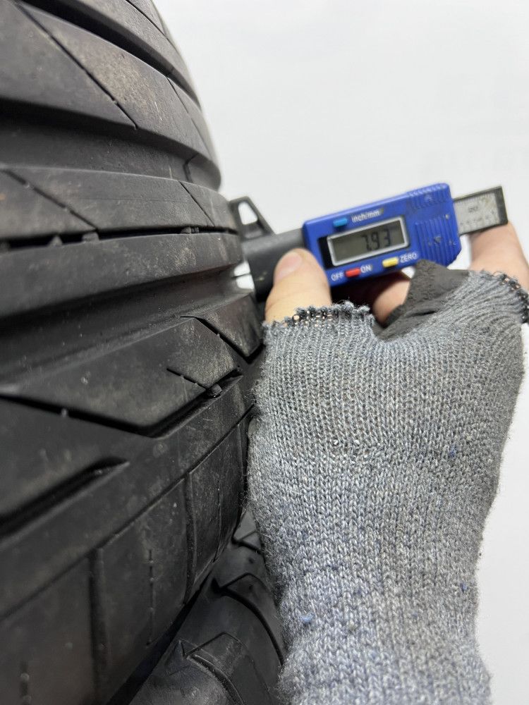 2шт літо 225/45/R17 2022р 7,8мм Bridgestone Turanza T001 RUNFLAT