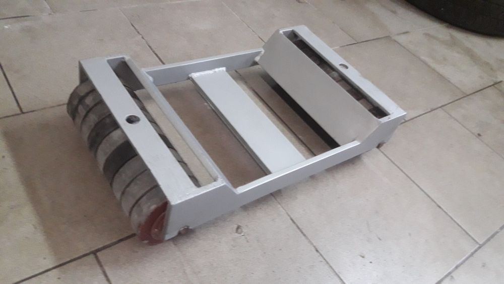 Wózek serwisowy pod urwane koło rolka mocny