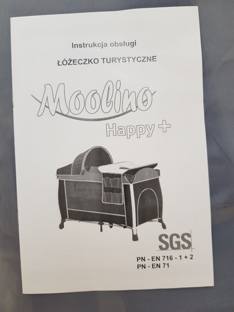 Łóżeczko turystyczne Moolino Happy +