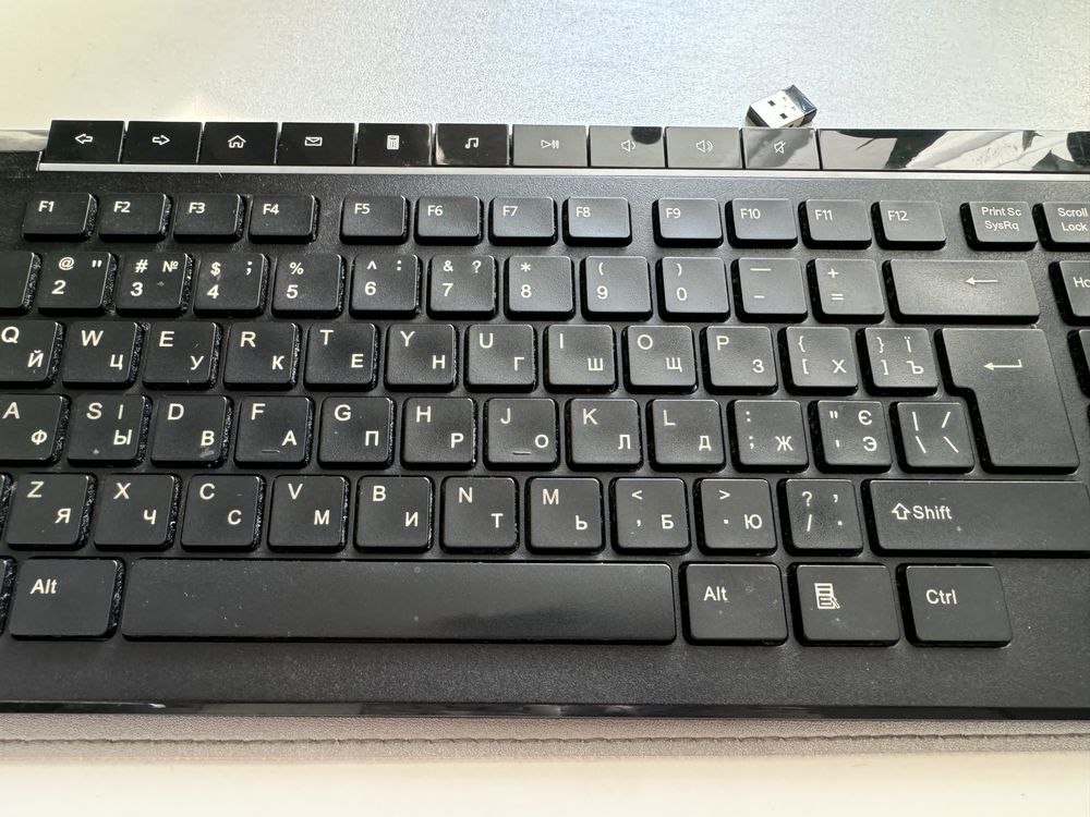 Клавітура RAPPO 8200p wireless keyboard (без мишки)