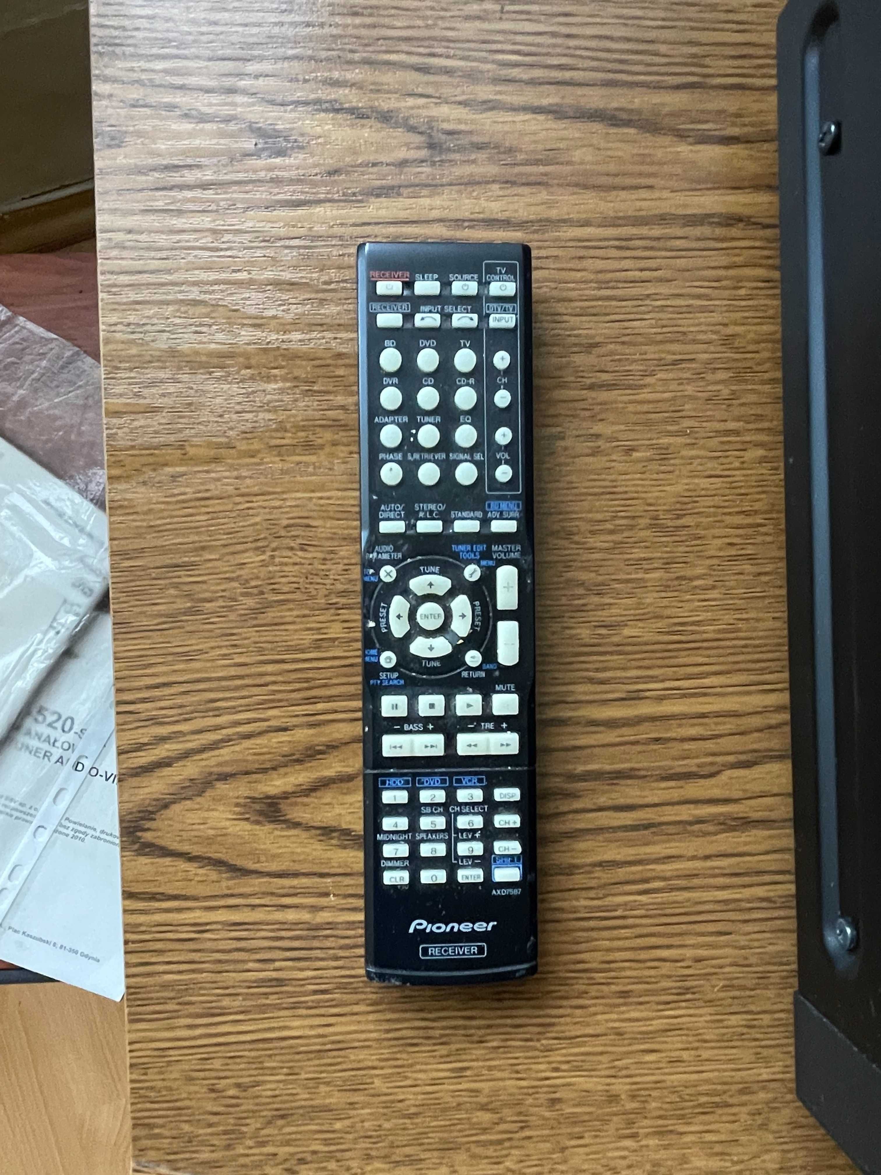 Amplituner Pioneer VSX-520-K HDMI/RDS 5.1 kompletny zestaw