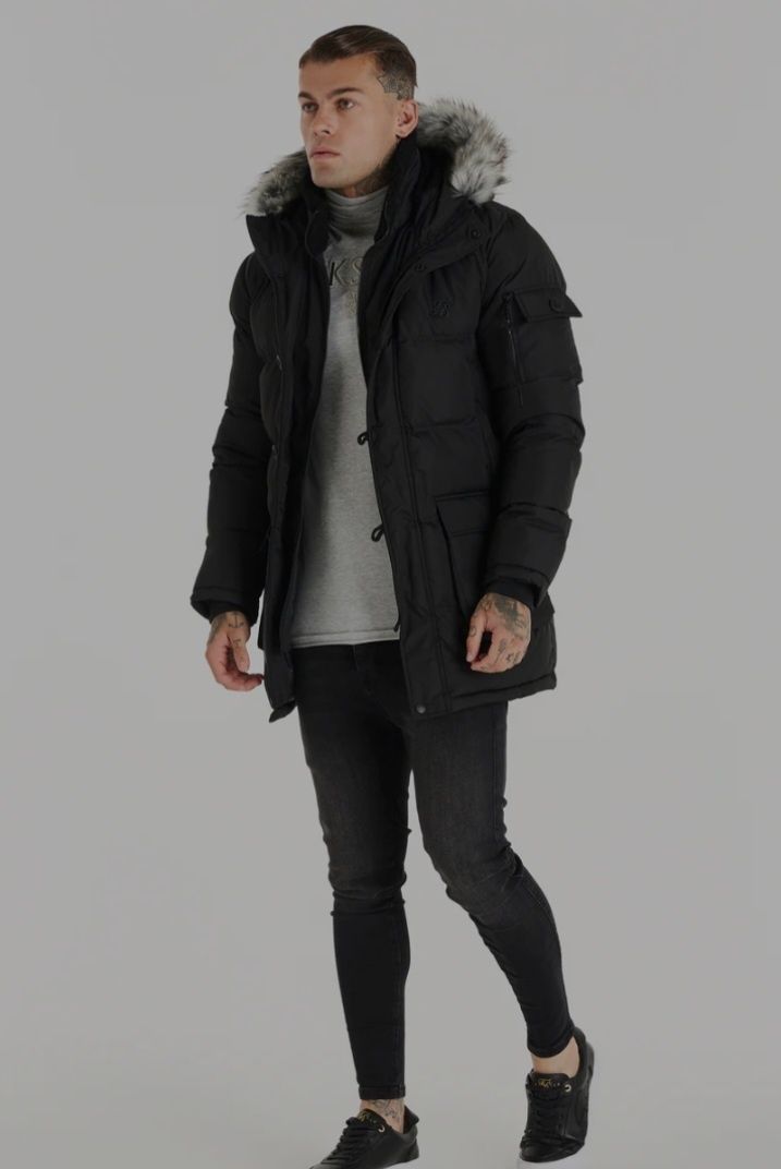 Sik Silk Arctic kurtka puchowa zimowa Parka