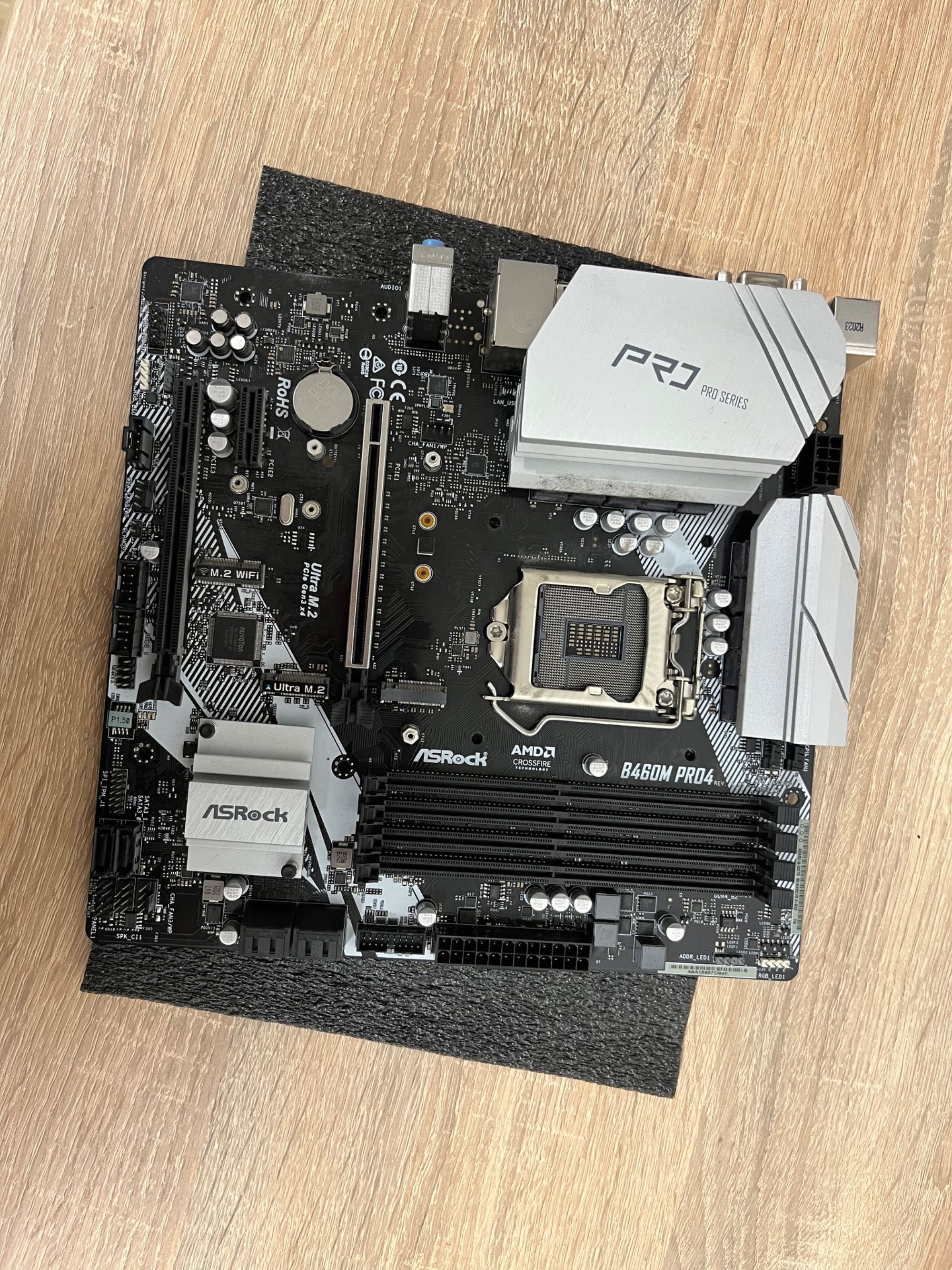 Procesor Intel Core i3-10100f 4c/8t + płyta główna ASRock B460M Pro 4