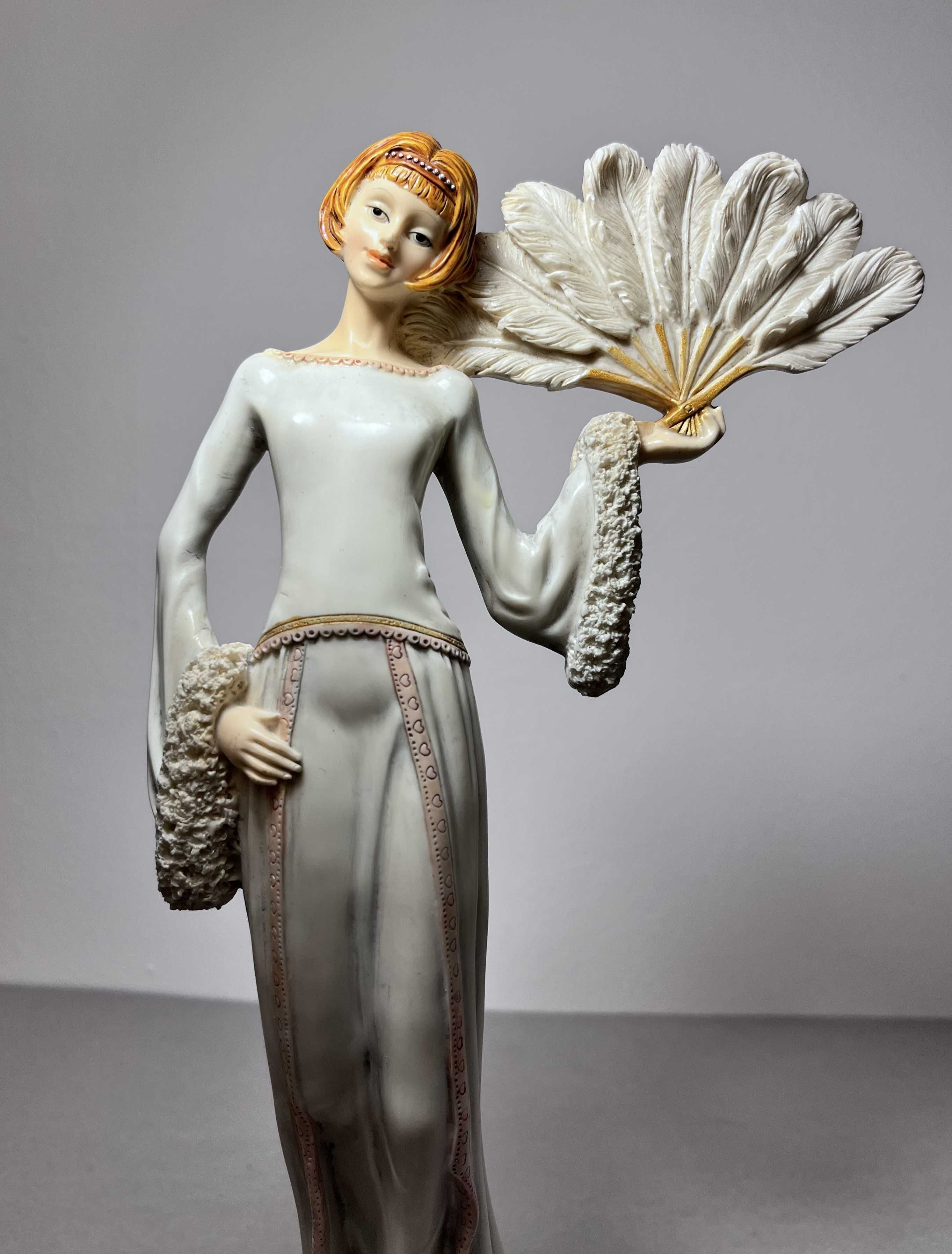 Figurka kobieta- Leonardo Collection seria: Art Deco lata 90