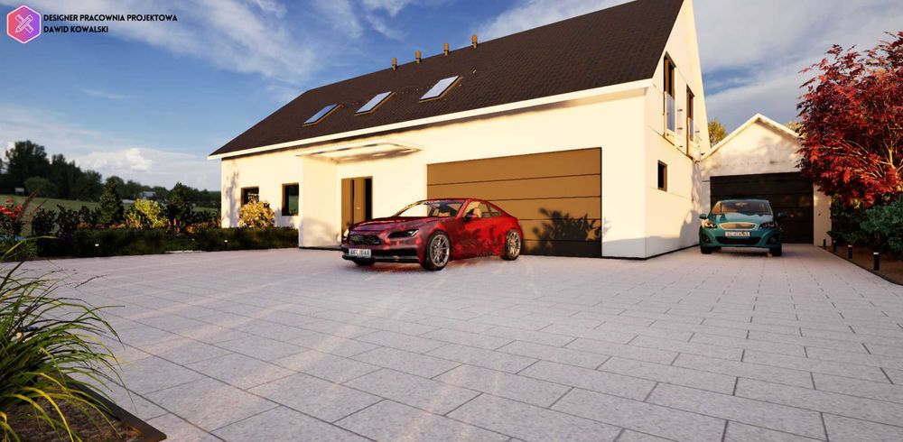 Wykonam projekt ogrodu, kostki brukowej, tarasu, rabaty