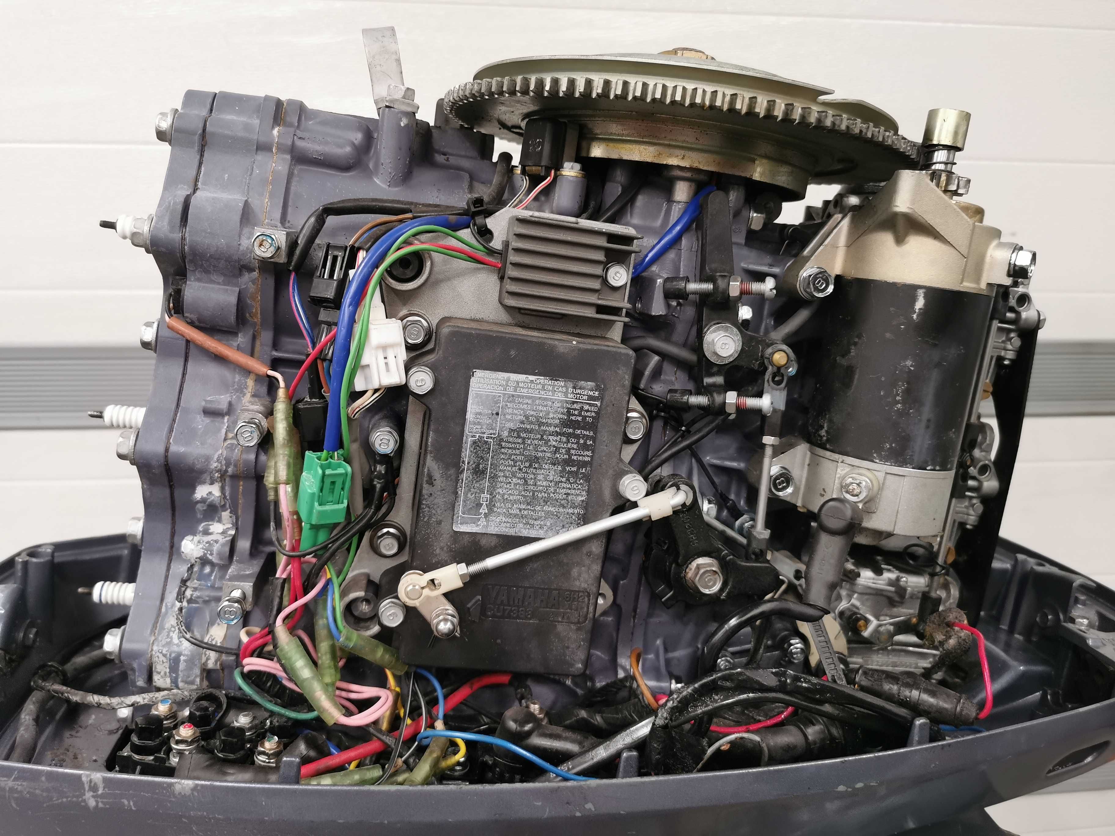 YAMAHA 50 KM 2suw 3 cylindry Autolube silnik zaburtowy