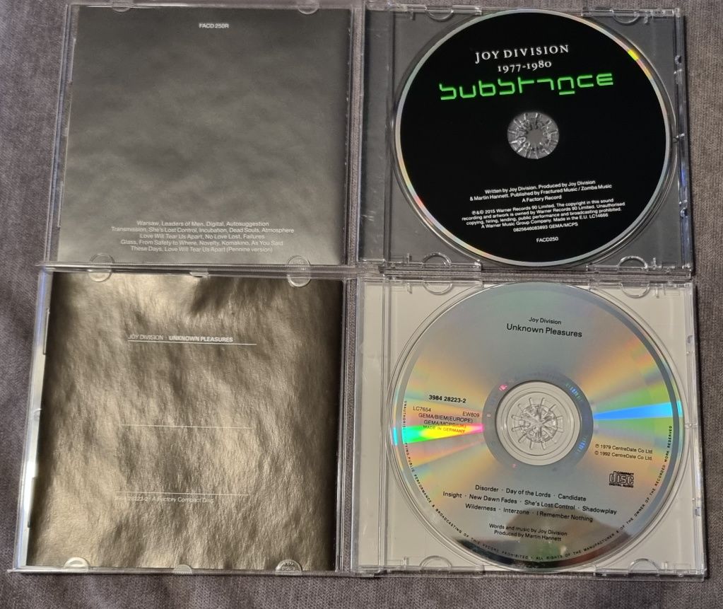 Cds dos Joy Division