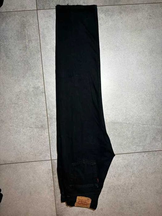Spodnie Levi’s 501 Jeans W30 L31 Czarne Szerokie Damskie
