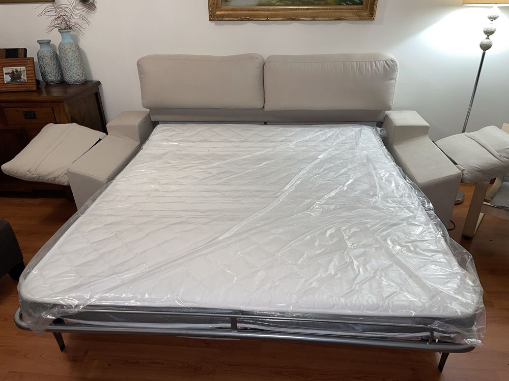 Sofa cama 3,5 lugares como novo
