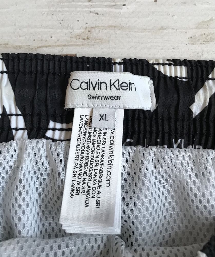 Męskie Spodenki Kąpielówki Calvin Klein Monogram XL Idealne !