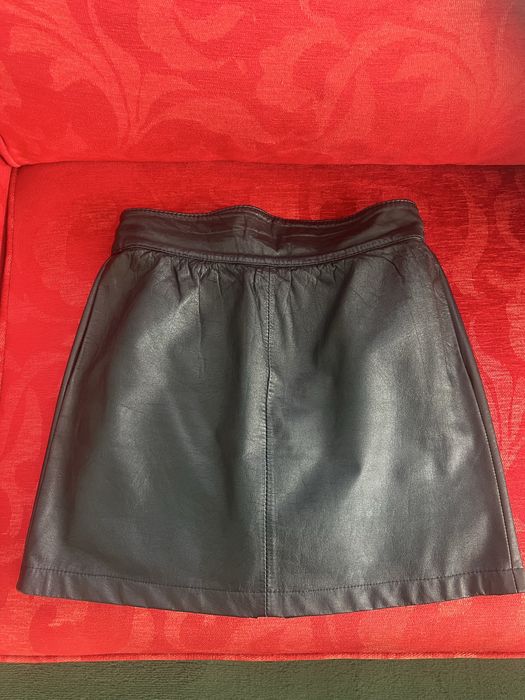 Шкіряна спідниця натуральна шкіра