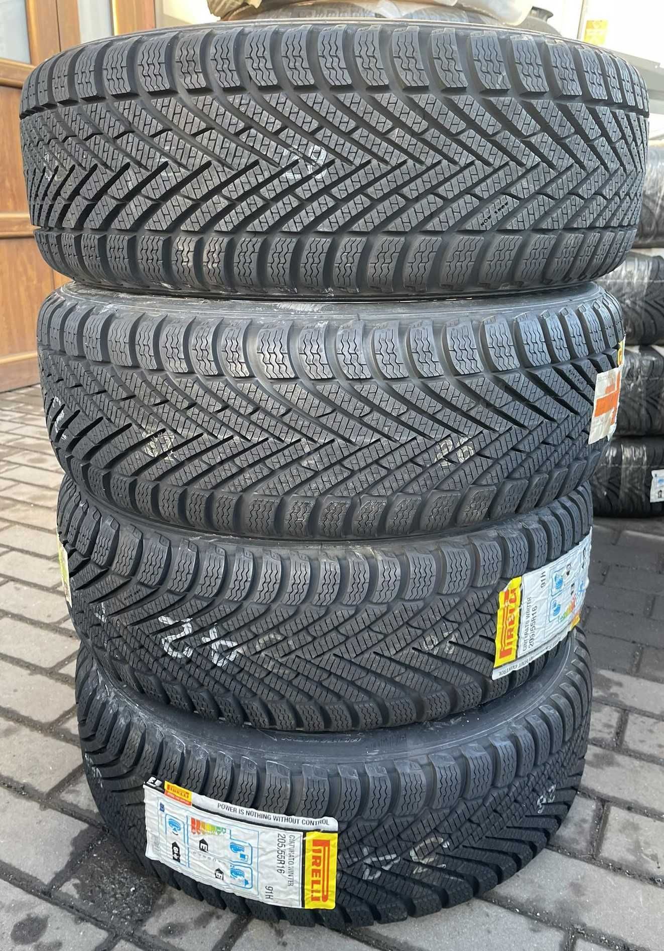 Nowe koła 16" felga aluminiowa + opony Pirelli 205/55R16 91H zima