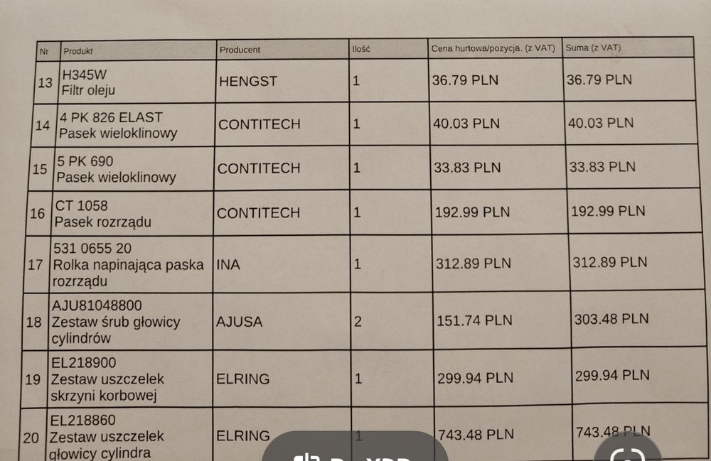 Subaru Forester benzyna gaz