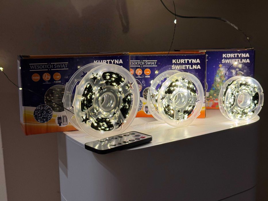 СУПЕР Гірлянда Роса з пультом Тепле/холодне світло Гирлянда с режимами