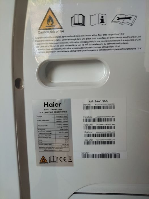 Ar condicionado portátil - Novo na Caixa! 12000 BTU