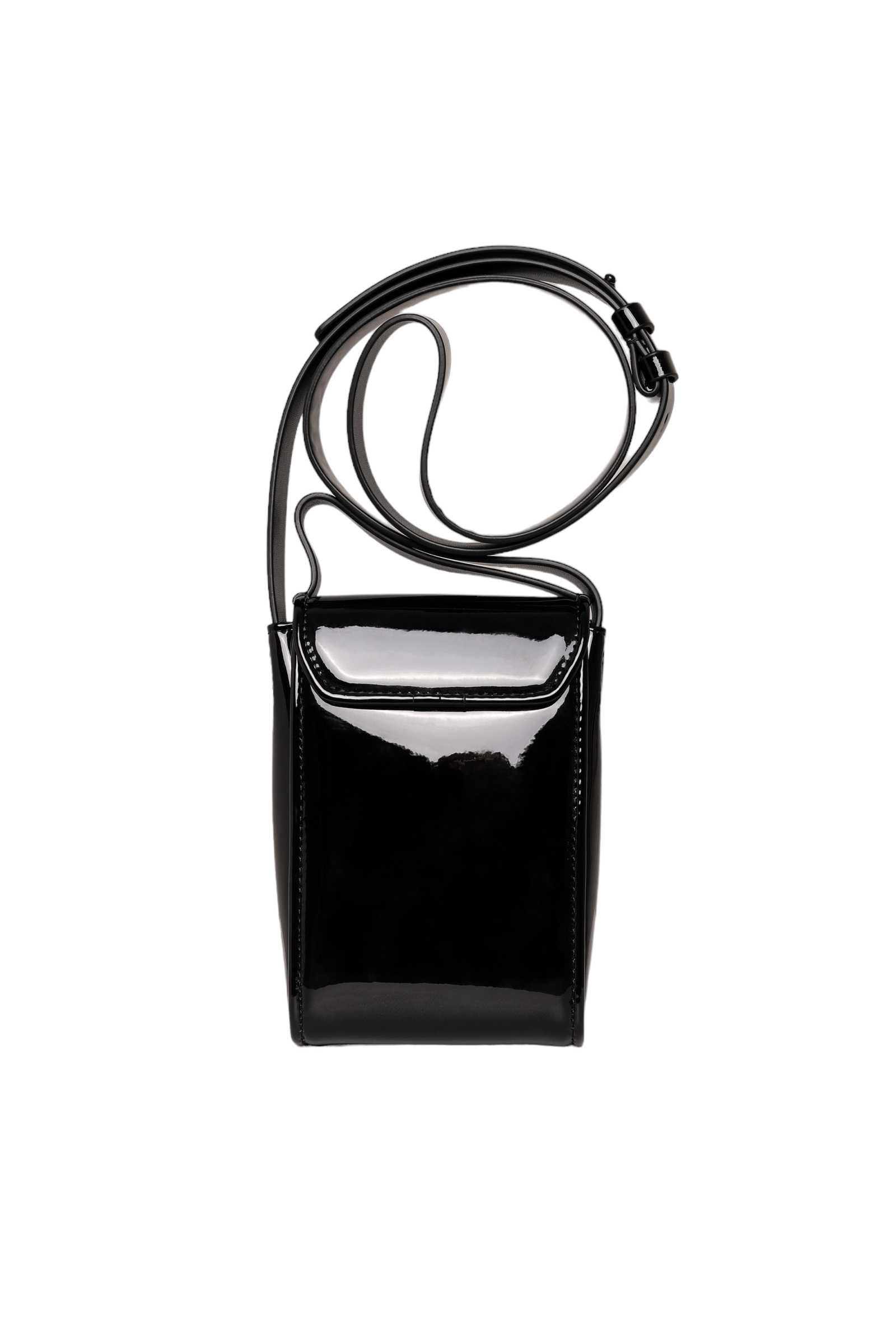 Сумка Acne Studios Messenger Face Bag Black