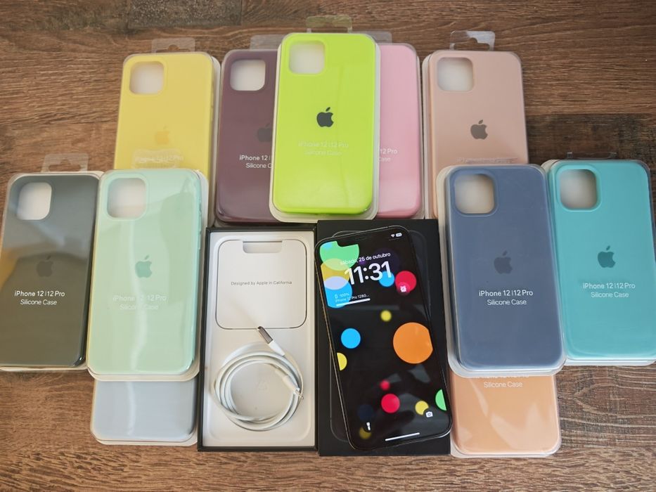 Iphone 12 Pro 128GB Graphite em muito bom estadoAceito Retom
