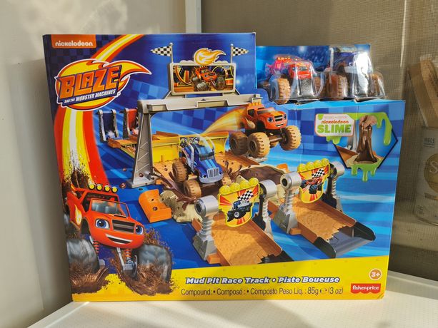 Fisher-Price Blaze & the Monster Machines Вспыш трек чудо машинки