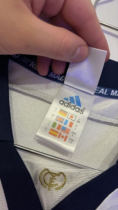 Real Madrid Retro koszulka pilkarska