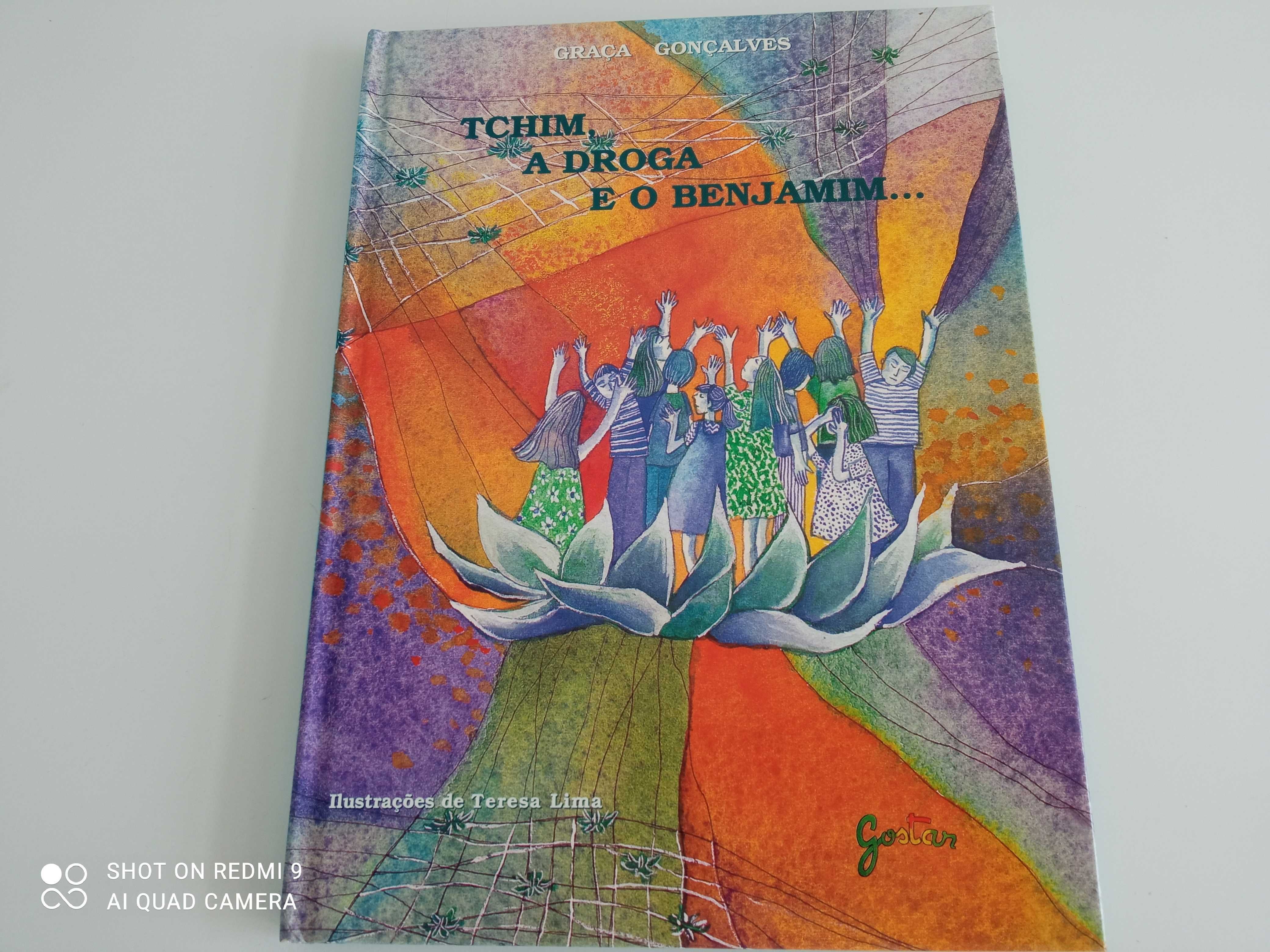 Tchim - O Nascimento, a Droga e a SIDA - livros de capa dura