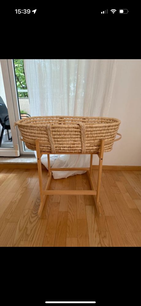 Kosz Mojżesza, kołyska, bujak, łóżeczko