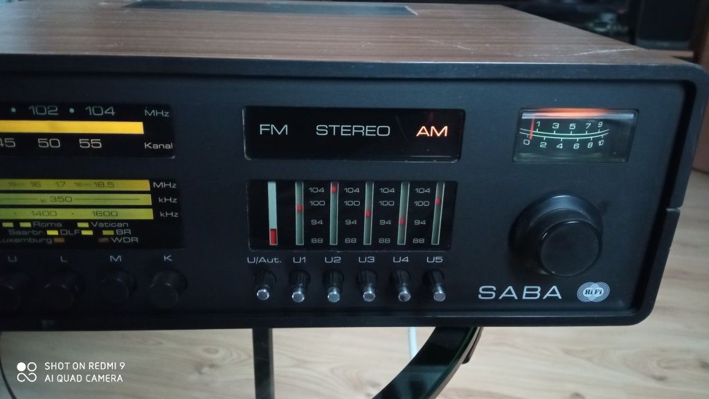 Amplituner vintage SABA HiFi Studio 8070