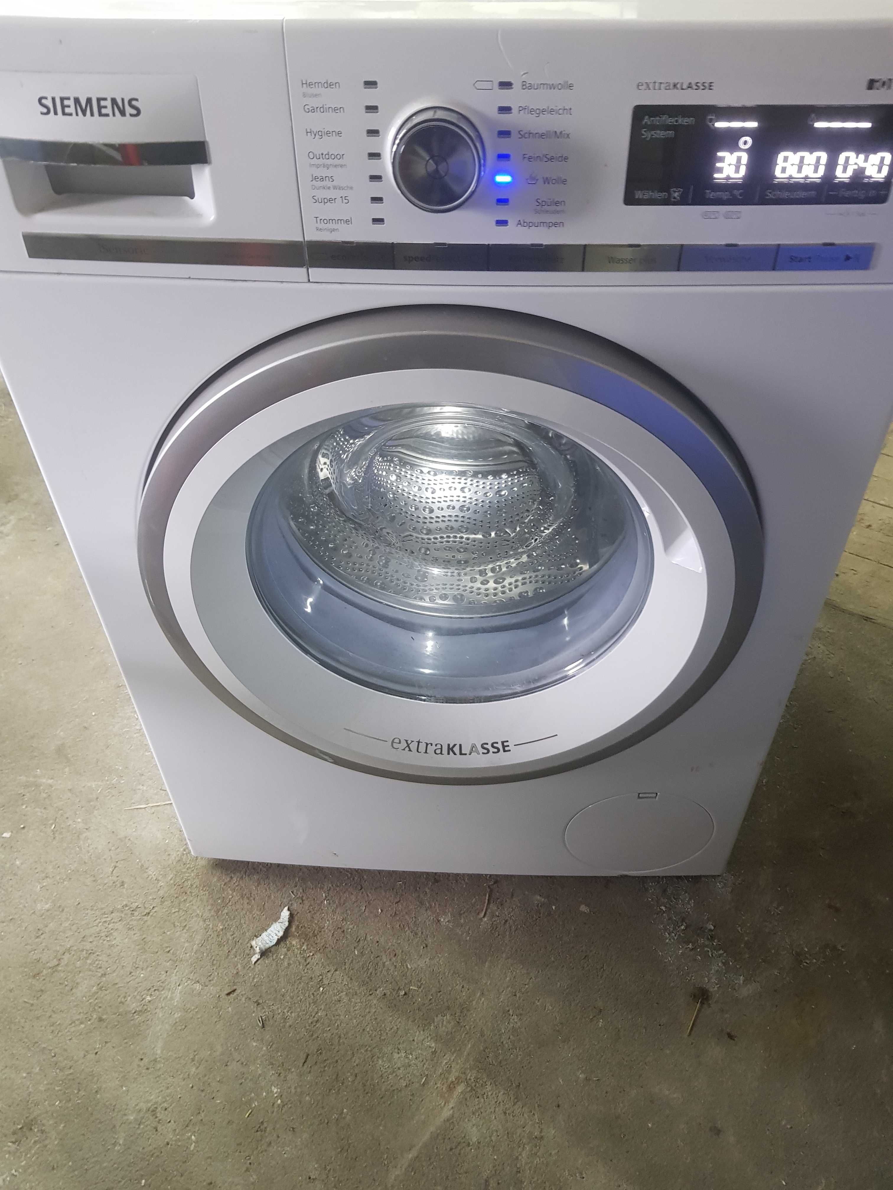 Pralka Siemens iq700 wysoki model sprawna w dobrym stanie