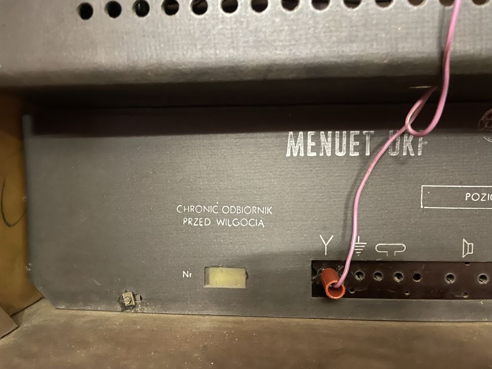 Radio lampowe Menuet UKF 20303 Diora