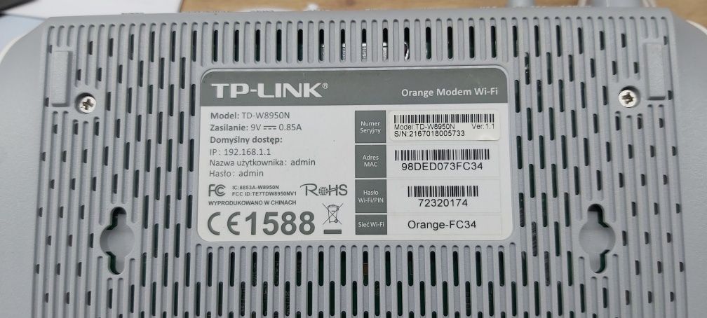 TP-LINK modem Wi-Fi TD-W 8950N okazja