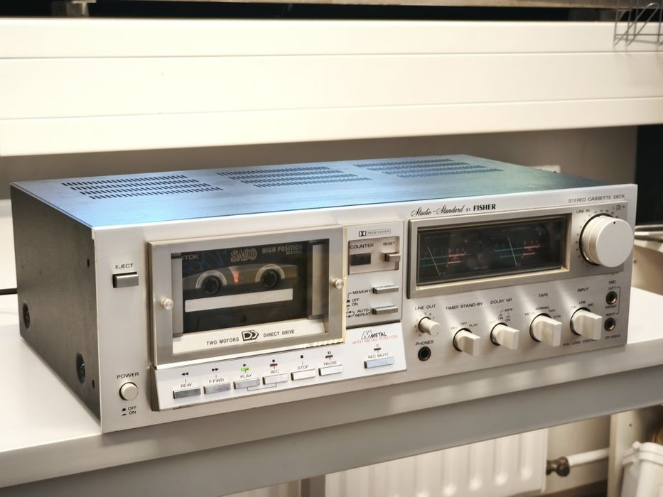 Касетна дека Fisher CR-4150 ! Direct Drive ! Відмінний стан ! Японія!