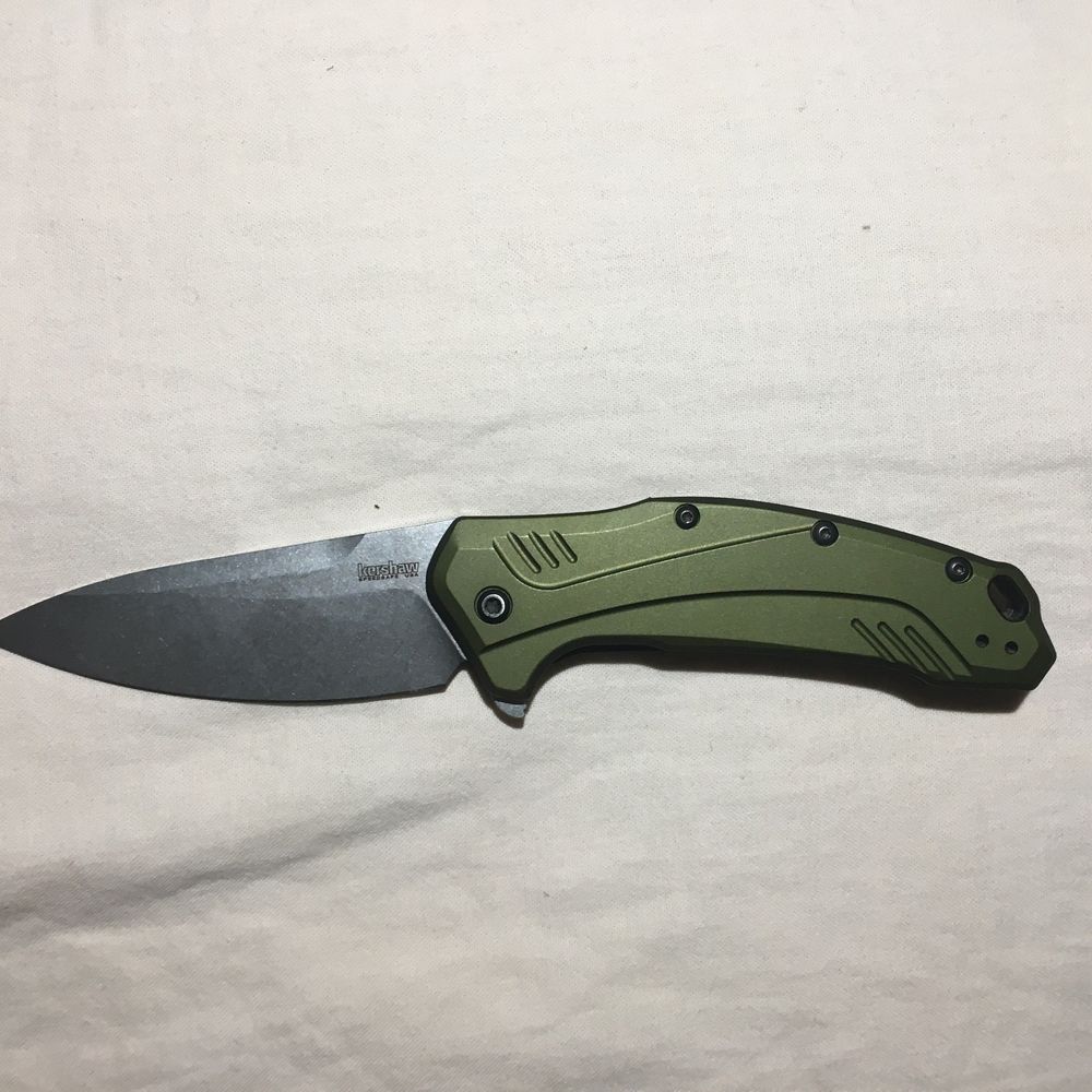 Nóż Kershaw Link CPM 20CV  Olive