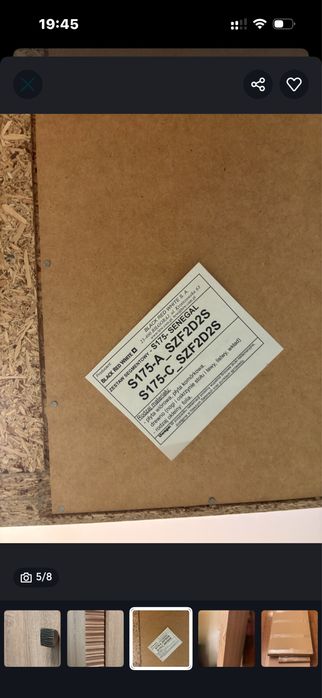 Szafa Black Red White