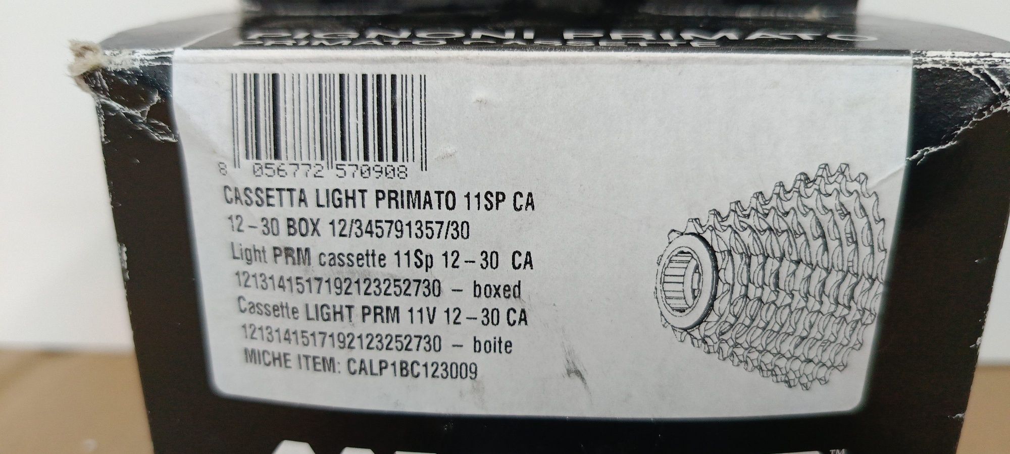 Nowa. Kaseta Miche Light Primato 11s.