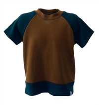 Bluzka wełniana 116 cm T shirt koszulka 100% merino wełna wool merynos