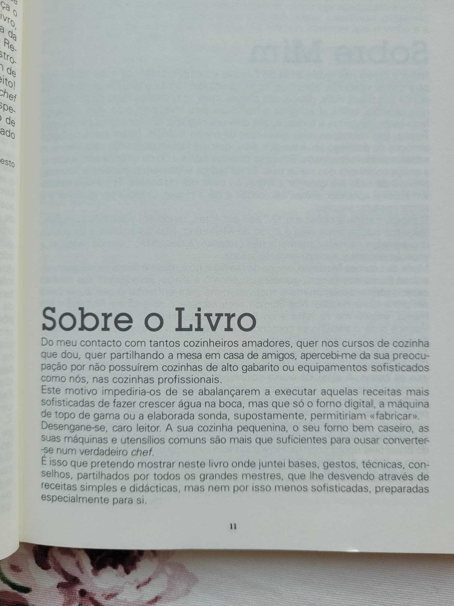 Livro Um Chef em Sua Casa de José Avillez