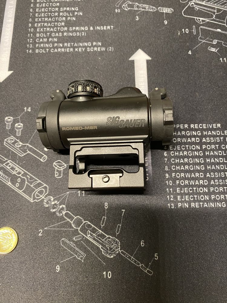 Каліматор Sig optics romeo msr compact green dot