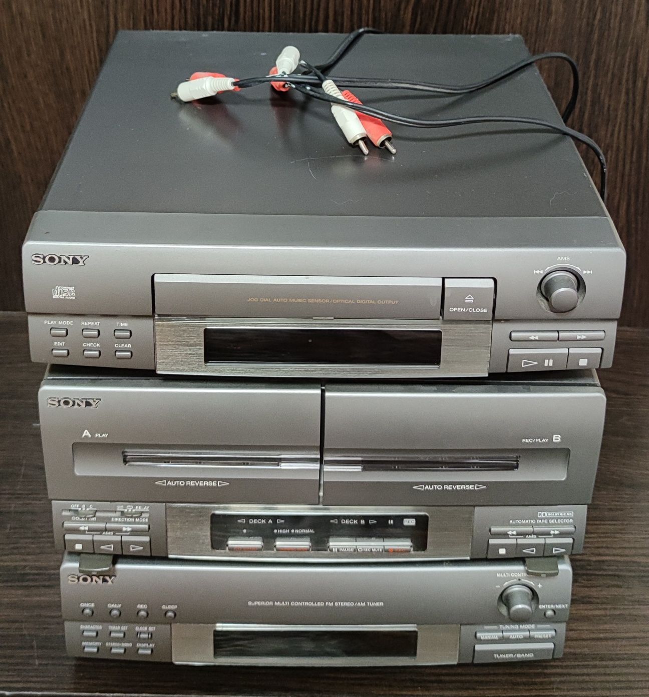 Три блока Sony EX