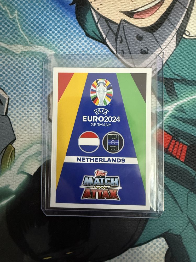 Carta frenkie de jong energy topps euro