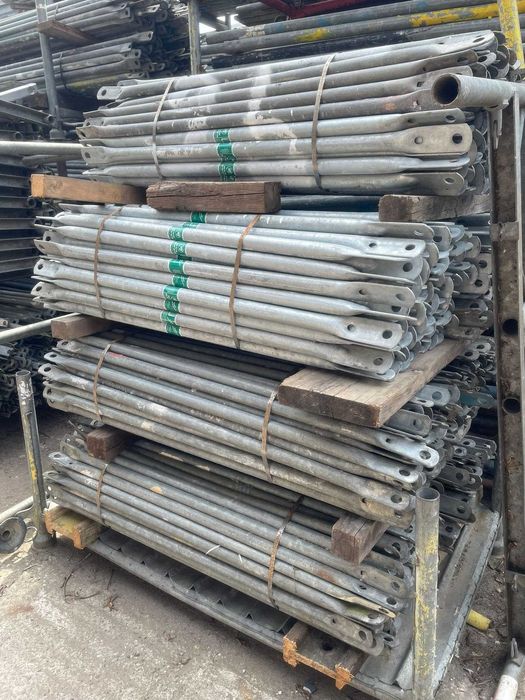 Rusztowanie elewacyjne Bosta 100 Hunnebeck oryginał, zestaw 12.000m2