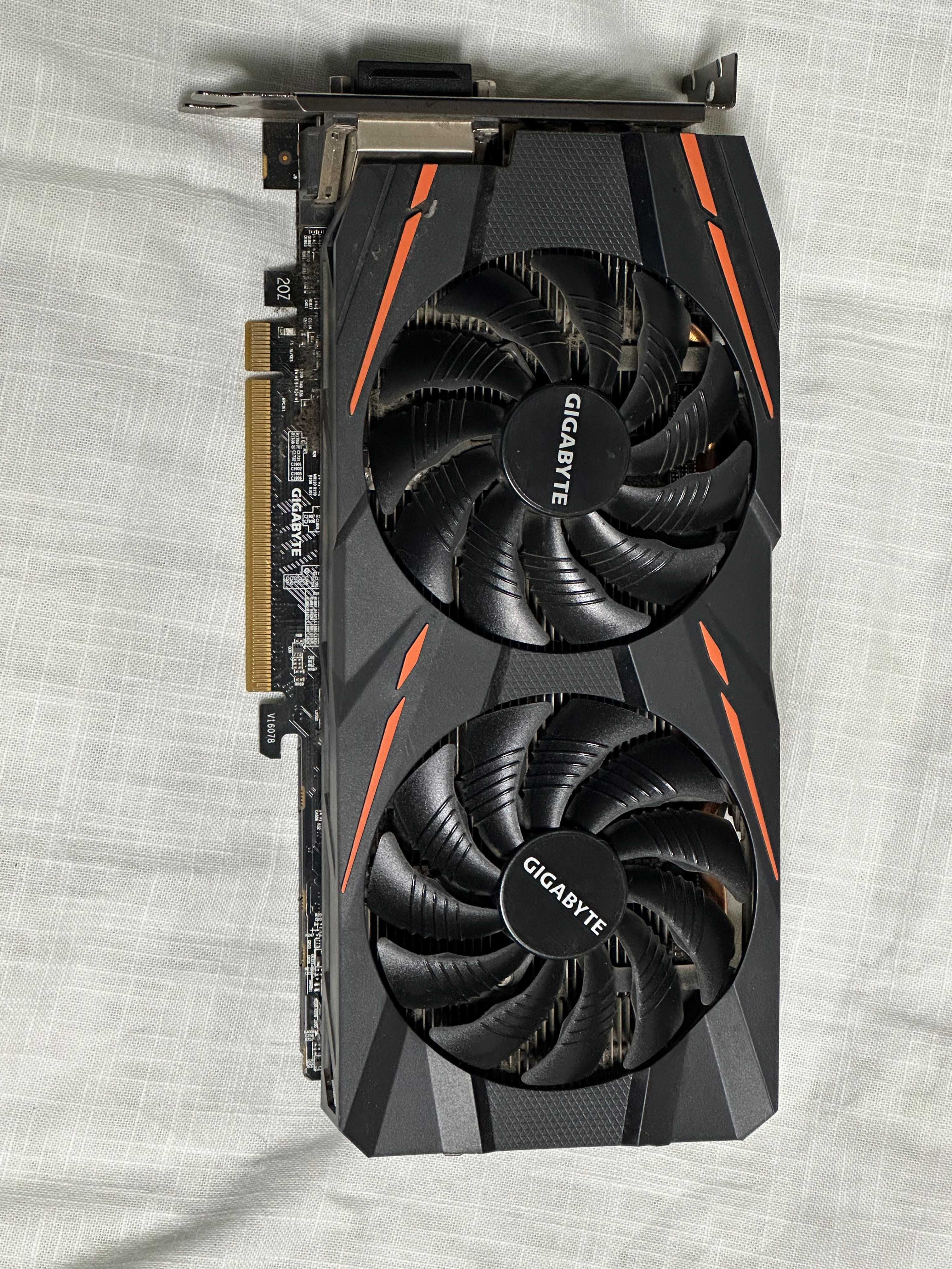 GIGABYTE Radeon RX 470 G1 Gaming 4GD + новые вентиляторы