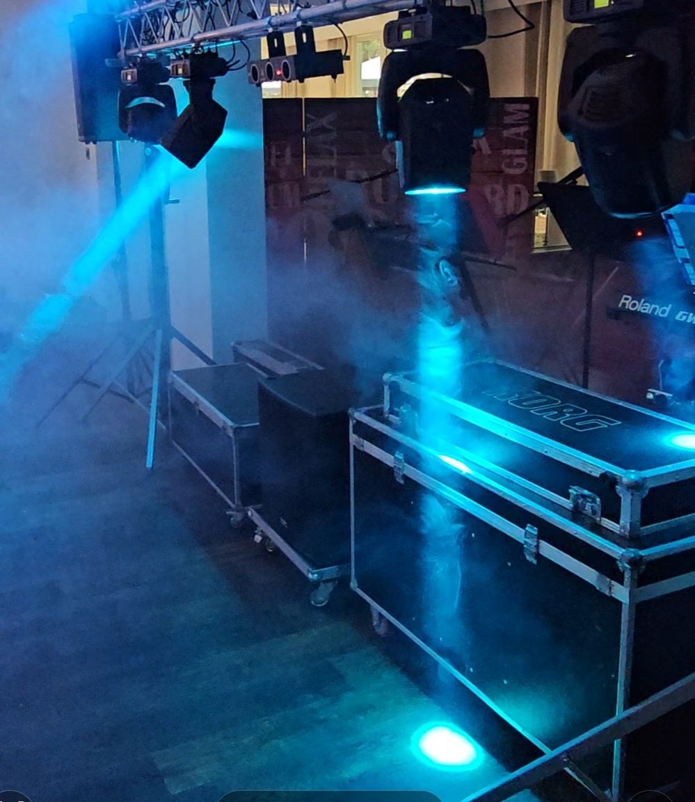 Głowy Ruchome  dj zespol  Adj inno beam led 80w 4szt program sceny