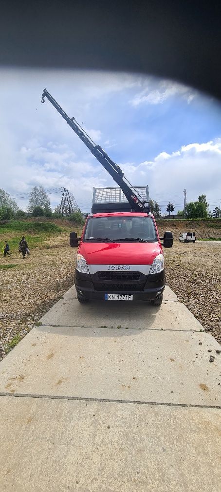 Iveco daily 3.0 wywrotka +hds 2013r