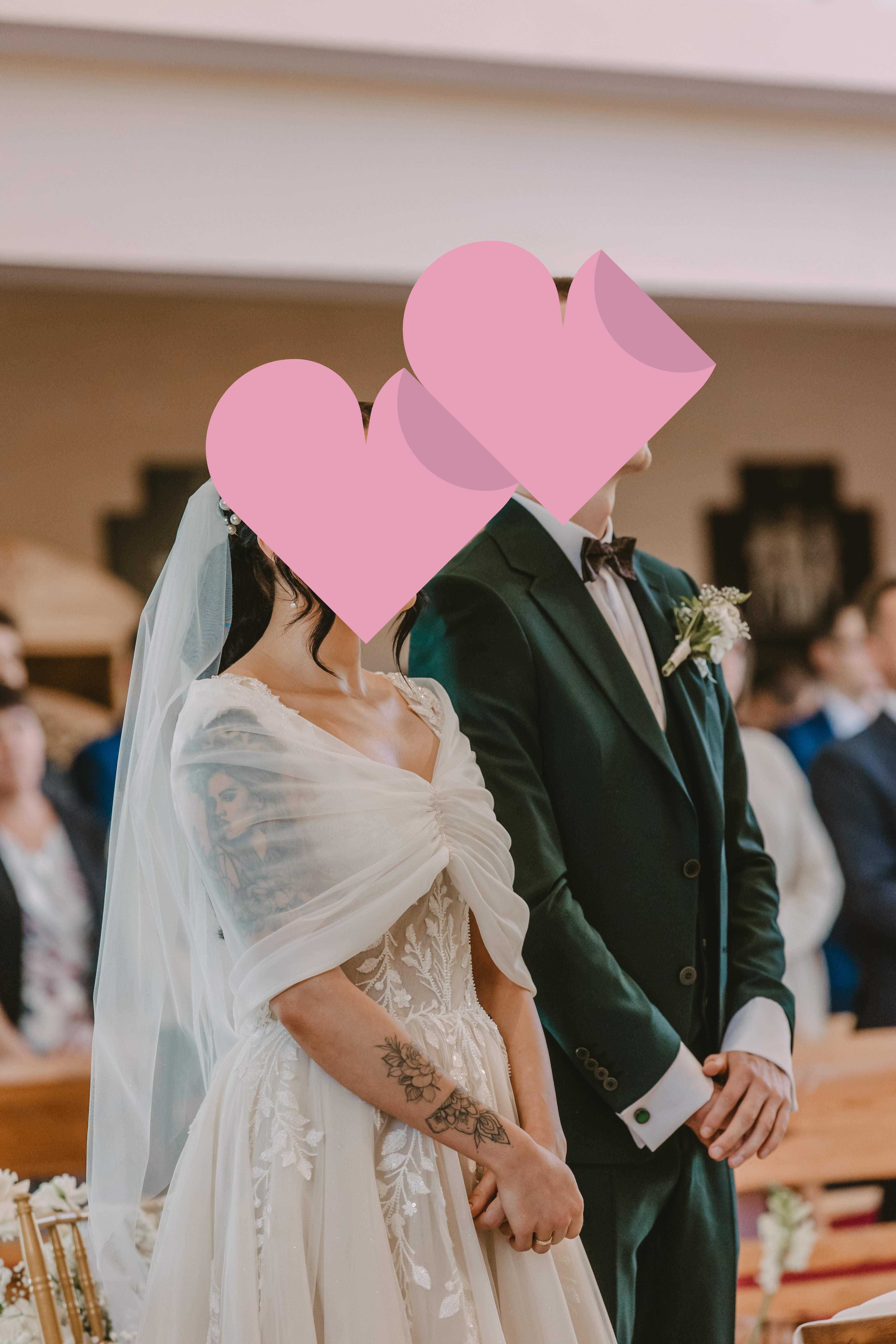 Przepiękna Sukienka Ślubna , jak nowa