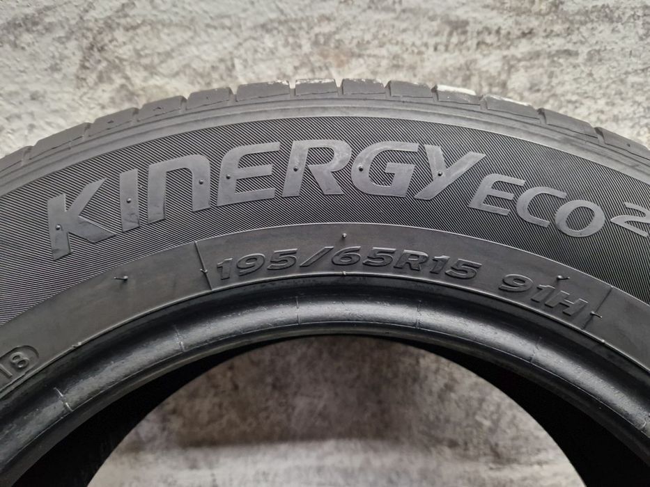 4x 195/65R15 opony letnie hankook 6mm