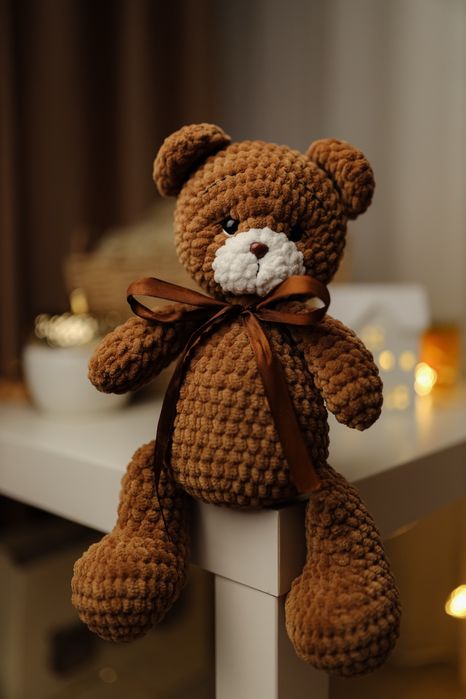 Вʼязані іграшки для малюків, амігурумі, гіпоалергенна пряжа