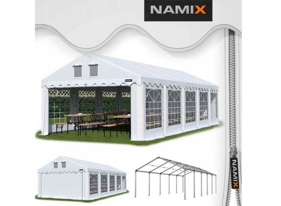 Namiot COMFORT 6x10 imprezowy handlowy altana PVC 560g/m2